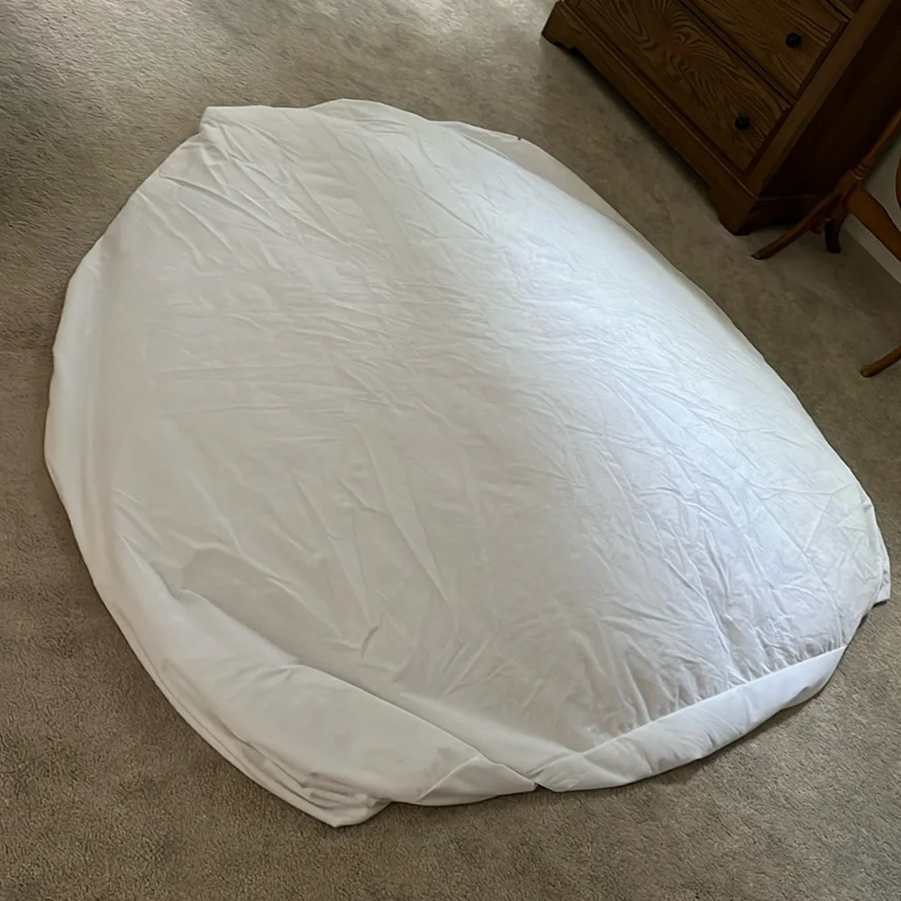 White Mattress Cover Protector - Soft Fitted Cover